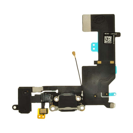 For iPhone SE | Charge Port Flex Cable/Earphone Flex Cable | White(Refurbished)