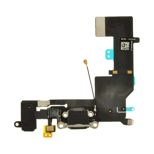 For iPhone SE | Charge Port Flex Cable/Earphone Flex Cable | White(Refurbished)