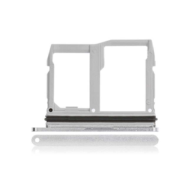 For LG G6 | Sim Card Tray/White | Silver(Premium OEM)