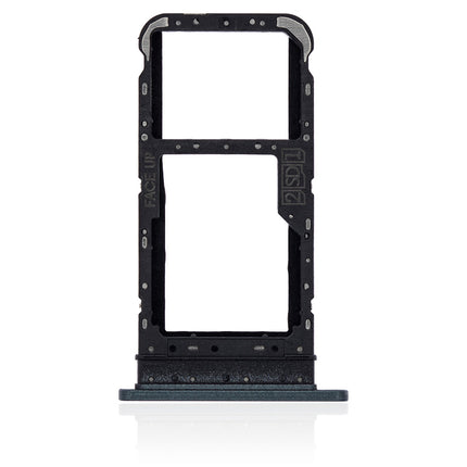 For Motorola E7 Sim Card Tray/Dual Sim Card Black(Premium OEM)(SKU:1463867)