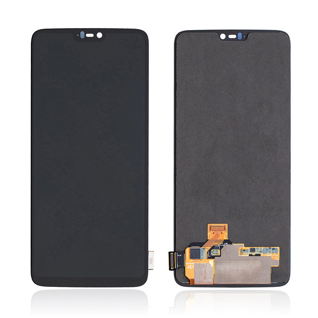 For Oneplus 6 | LCD Assembly | Black(Aftermarket Plus)