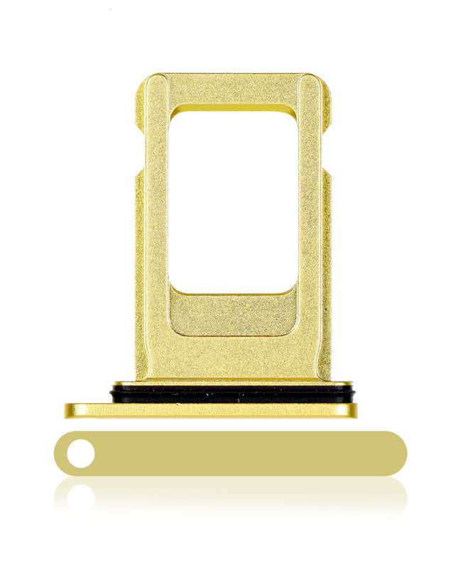 For iPhone 11 | Sim Card Tray/Single Card | Yellow(Premium OEM)