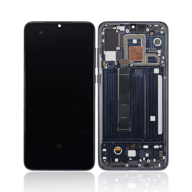 For Xiaomi Mi 9 Pro OLED Assembly with Frame Black(Aftermarket Plus)(SKU:1483857)