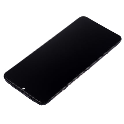 For OPPO A54S LCD Assembly with Frame Black(Refurbished)(SKU:1497145)