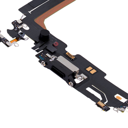 For iPhone 13 pro max Charge Port Flex Cable Black (Aftermarket Plus)(SKU:1499679)