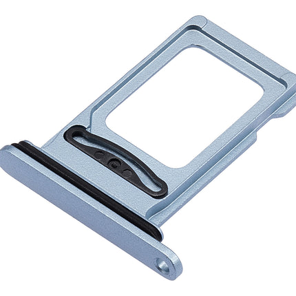 For iPhone XR Sim Card Tray/Dual Sim Card Blue(Premium OEM)(SKU:1089827)