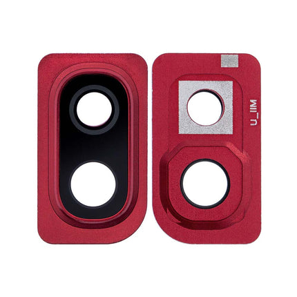 For Samsung Galaxy A10/A105F Camera Lens With Frame/Sticker Red(Premium OEM)(SKU:1359164)