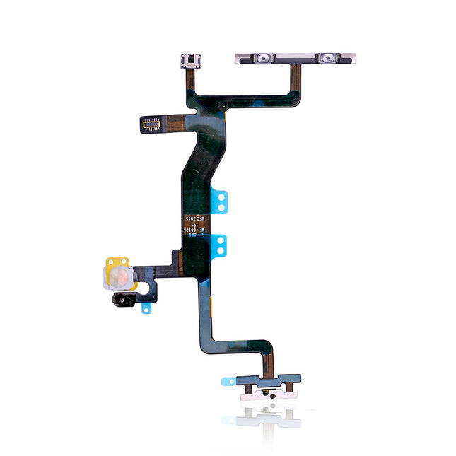 For iPhone 6s | Volume On/Off Flex Cable With Clip | (Aftermarket)