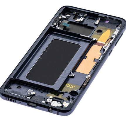 For Samsung Galaxy S10e/G970 LCD OLED Assembly With Frame Black (Refurbished)***DE Warehouse***(SKU:1530836)