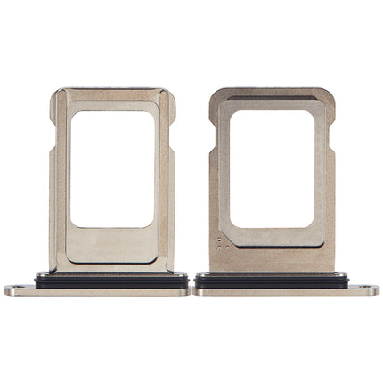 For iPhone 15 Pro / 15 Pro Max Sim Card Holder/Single Card Grey (Premium OEM)(SKU:1532560)
