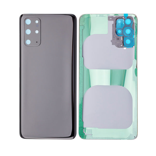 For Samsung Galaxy S20+ | Back Cover With Camera Cover(No Logo) | Black(Aftermarket Plus)