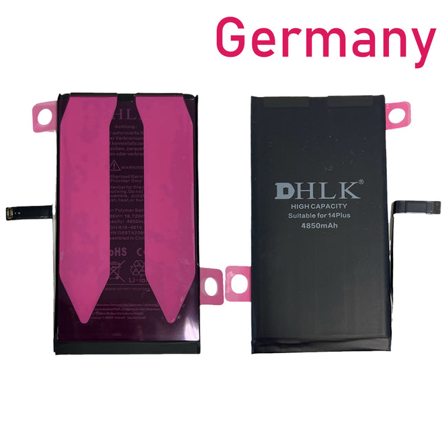 DHLK for iPhone 14 Plus | Battery with sticker High Capacity 4850 mAh ***DE warehouse***
