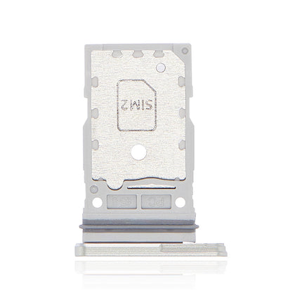 For Samsung Galaxy S21 FE Sim Card Tray/Dual Sim Card White(Premium OEM)(SKU:1496537)