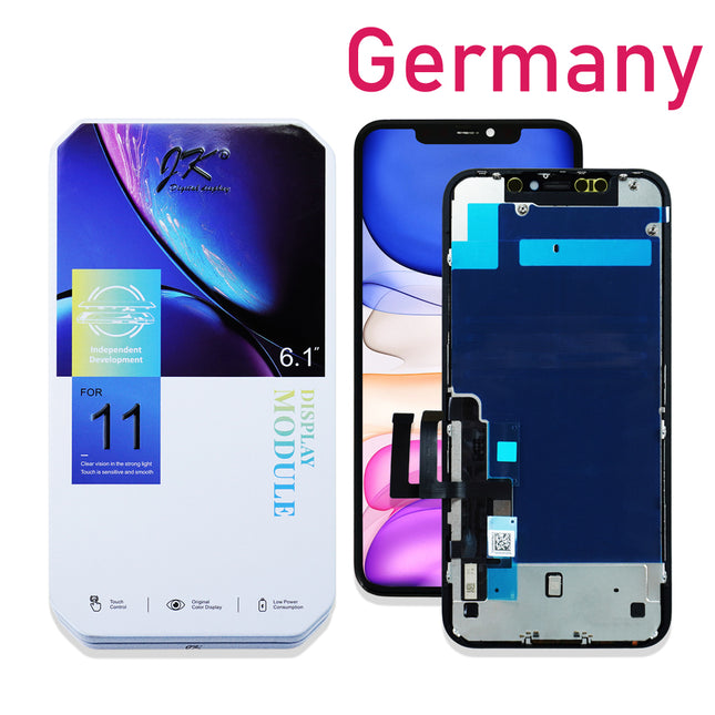 JK * For iPhone 11 | LCD Assembly | Incell | IC Removable | Black ***DE warehouse***