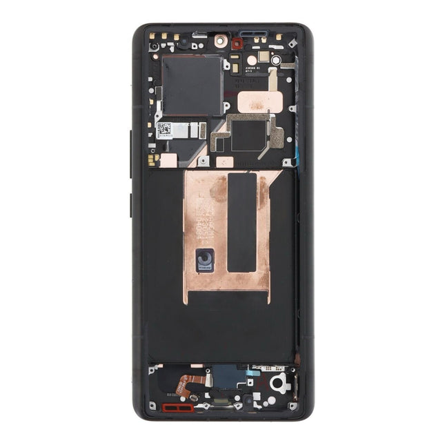 For Xiaomi Mi 13 Ultra / OLED assembly With Frame Black / With Side Key (Premium OEM)(SKU:1555651)