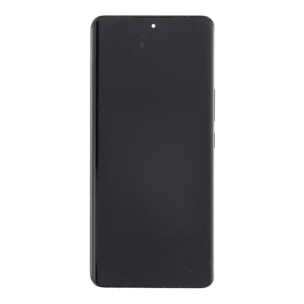 For Xiaomi Mi 13 Ultra / OLED assembly With Frame Black / With Side Key (Premium OEM)(SKU:1555651)