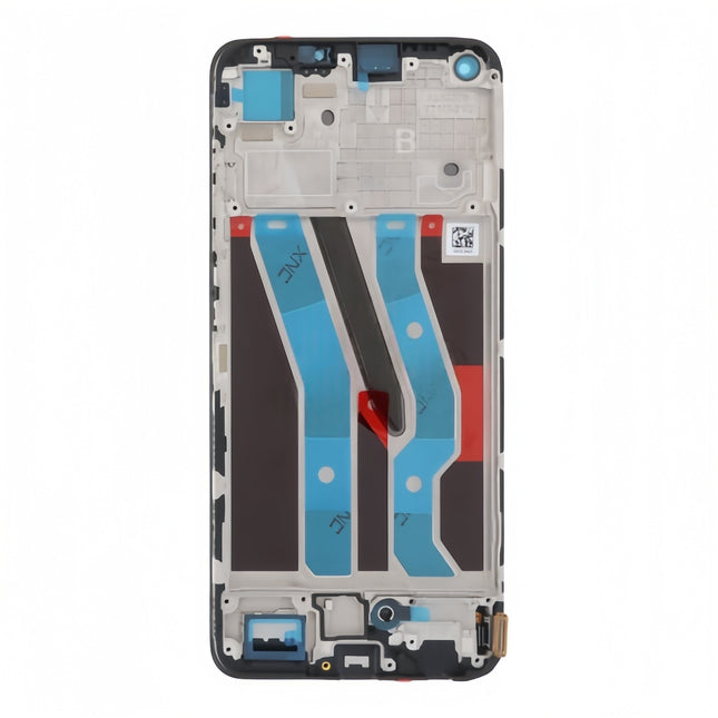 For Realme11 4G RMX3636 / OLED assembly With frame / black  (Premium OEM)(SKU:1560519)