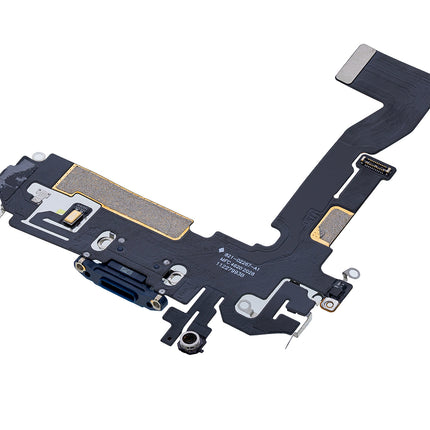 For iPhone 12 Charge Port Flex Cabe Blue(Refurbished)(SKU:1479623)