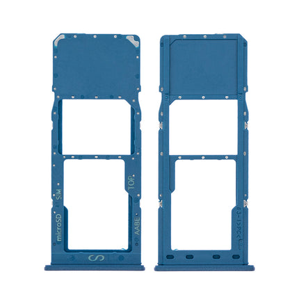 For Samsung Galaxy A02/A022 Sim Card Tray/Single Card Blue(Premium OEM)(SKU:1474815)