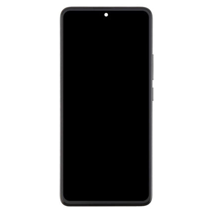 For Xiaomi Redmi Note 14 4G OLED assembly With Frame Black / Small Panel (Premium OEM) (SKU:1562962)