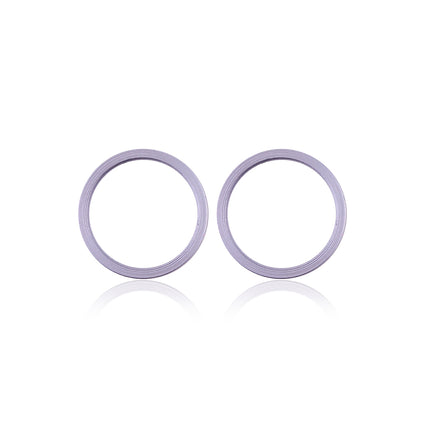 For iPhone 12/12 mini Back camera ring/2pcs Purple(Premium OEM)(SKU:1475949)
