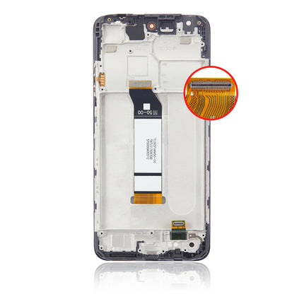 For Xiaomi Poco M3 Pro LCD assembly with Frame /Redmi Note 10 5g/Redmi Note 10T 5G Black (SKU:1565669)