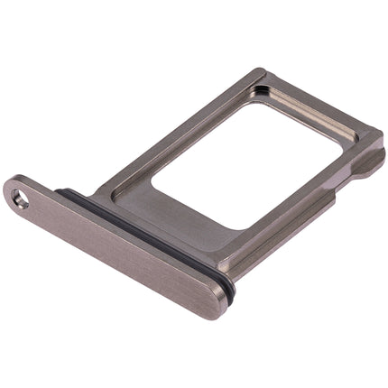 For iPhone 15 Pro / 15 Pro Max Sim Card Holder/Single Card Grey (Premium OEM)(SKU:1532560)