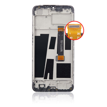 For OPPO A7/A5S/AX5S/A7/AX7 LCD Assembly With Frame Black(Refurbished)(SKU:1530390)