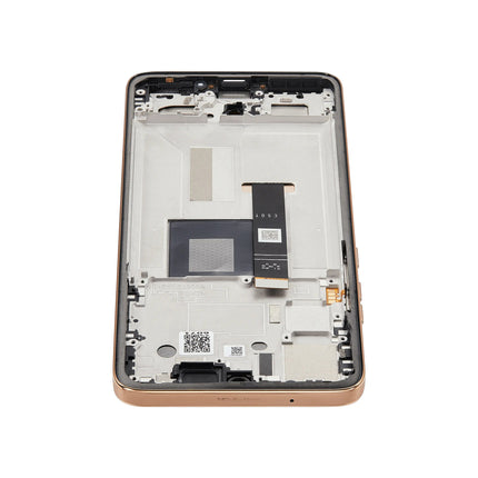For Motorola Edge 50 Neo OLED assembly With Frame Orange Refurbished (SKU:1563106)