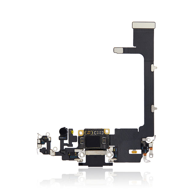 For iPhone 11 Pro | Charge Port Flex Cable with IC | Black(Refurbished)