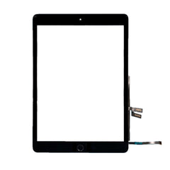 For iPad 9/2021/10.2 inch | Touch with home button/camera bracket/adhesive | Black(Aftermarket)