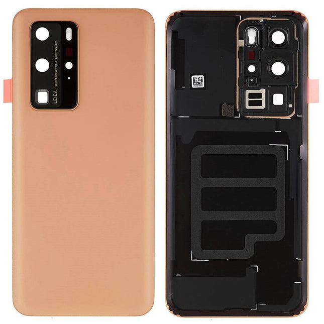 For Huawei P40 Pro | Back Cover With Camera Cover | Gold(Aftermarket Plus)