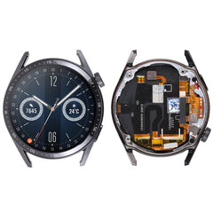 For Huawei Watch GT 3 LCD Assembly With Frame 46mm / Dual-line version| Black (Refurbished)