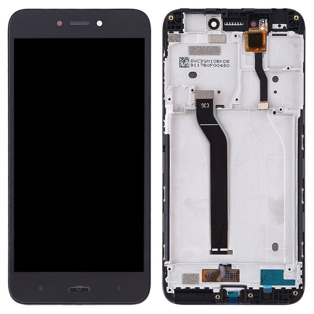 For Xiaomi Redmi Go | LCD Assembly With Frame | Black(Refurbished)