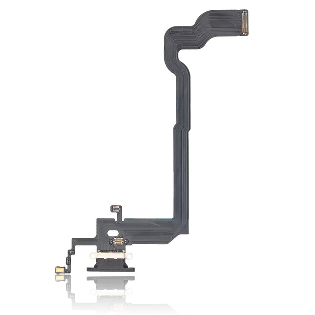 For iPhone X | Charge Port Flex Cabe | Black(Premium OEM)