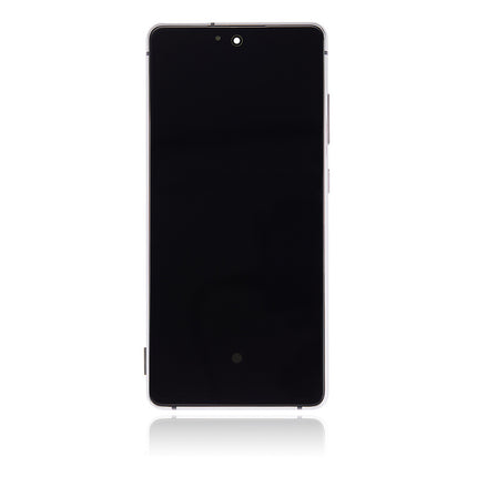 For Samsung Galaxy S20 FE/S20 FE 5G/Dark Blue OLED assembly With Frame Dark Blue(Refurbished)(SKU:1476879)