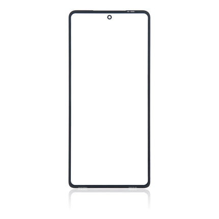 For Motorola Edge 30 Front Glass Lens With OCA Black (Aftermarket)(SKU:1529567)