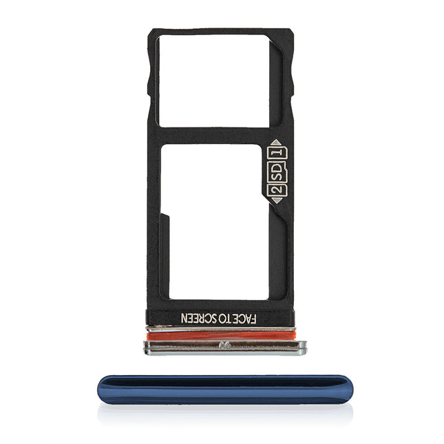For Motorola One Fusion+ | Sim Card Tray | Blue(Premium OEM)