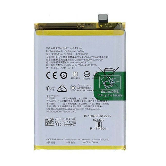 For Realme C25 Battery (Premium OEM)