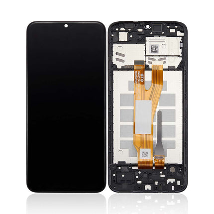 For Samsung Galaxy A03 core/A032F | LCD Assembly with Frame | Black(Refurbished)