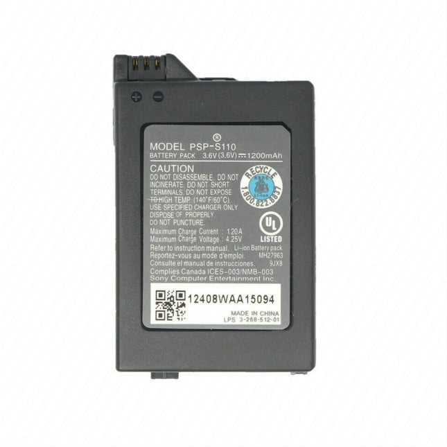 For Sony PSP 2000/3000 Battery/1200 mAh
