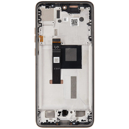 For Motorola Edge 50 Neo OLED assembly With Frame Orange Refurbished (SKU:1563106)