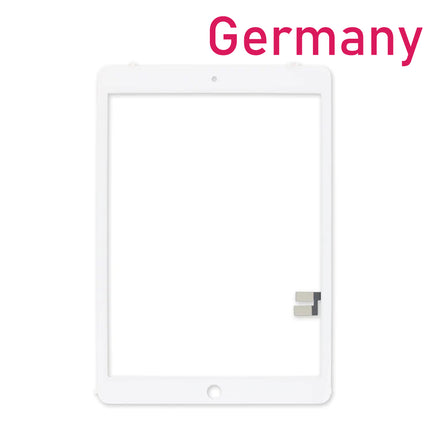 For iPad 9 (2021) Touch | Digitizer With home button/camera bracket/sticker | White (Aftermarket Plus) ***DE Warehouse*** 