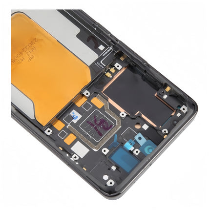 For Xiaomi Mi 13 Pro 5G OLED assembly OLED With Frame Black Aftermarket Plus (SKU:1563007)