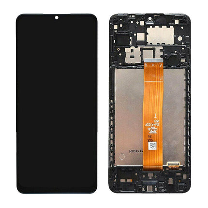 For Samsung Galaxy A02/A022 LCD Aseembly With Frame Black (Refurbished)***DE Warehouse***(SKU:1528684)