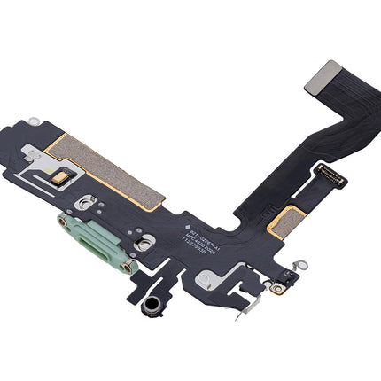 For iPhone 12 Charge Port Flex Cabe Green(Premium OEM)(SKU:1479622)