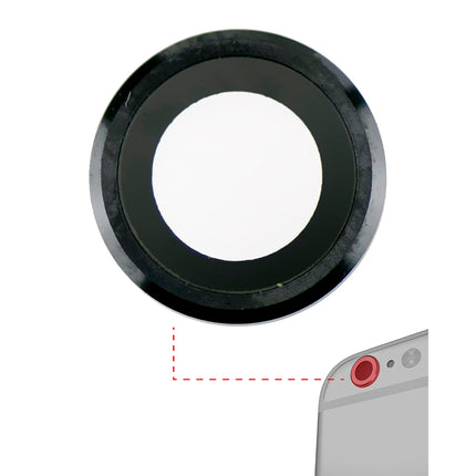 For iPhone 6 Plus/6S Plus | Camera Lens With Frame/Sticker | Black(Premium OEM)