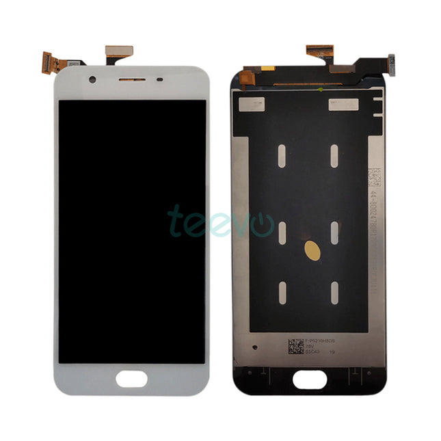 For OPPO A57 | LCD Assembly | White(Refurbished)