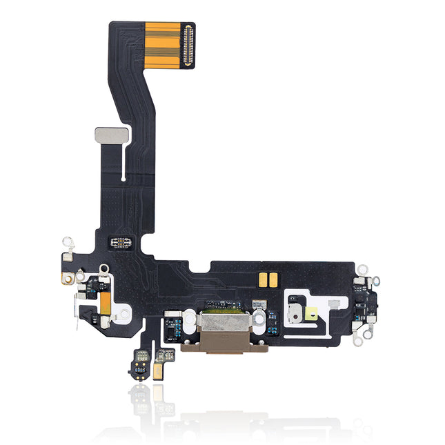 For iPhone 12 Pro | Charge Port Flex Cabe | Gold(Refurbished)