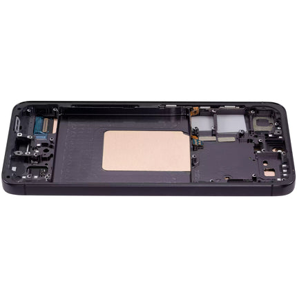 For Samsung Galaxy S24 F version 5G / OLED assembly With frame / black  (Refurbished)(SKU:1562114)